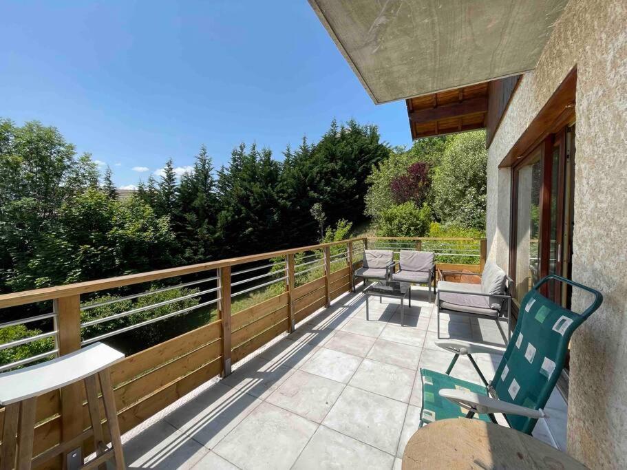 Gite Confort 15 Couchages, Vue Panoramique Montagne Hautes Alpes, Terrasses Embrun Exterior foto